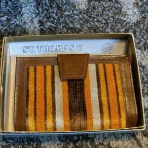 St. Thomas leather wallet